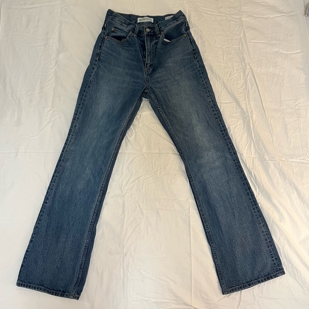 Aritzia Denim forum the Jane 70s super high boot 30L 27W